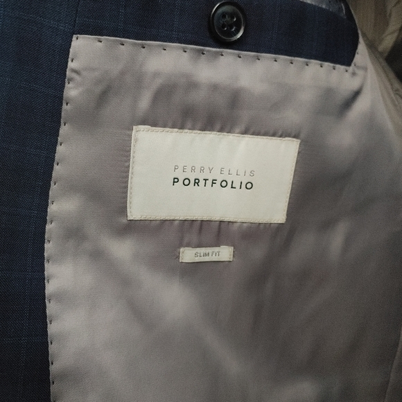 Men's plaid suit jacket - Picture 3 of 3